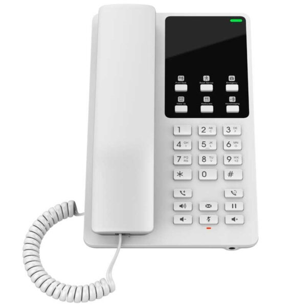 Téléphone d'hôtel Grandstream GHP620W avec WiFi intégré - Blanc