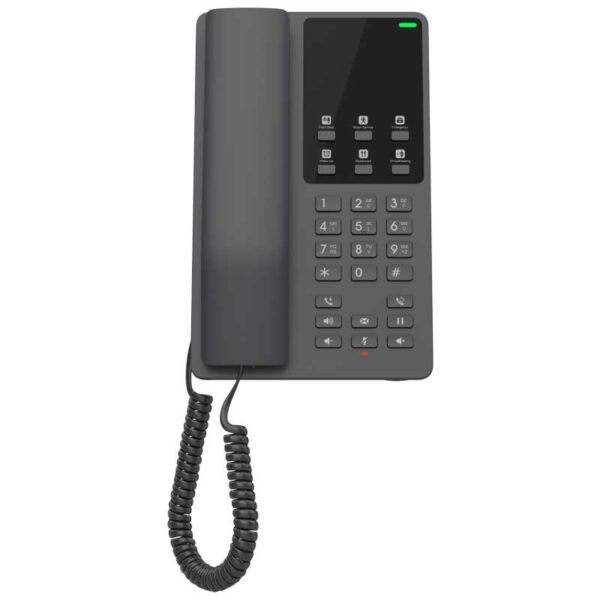 Téléphone d'hôtel Grandstream GHP621 - Noir
