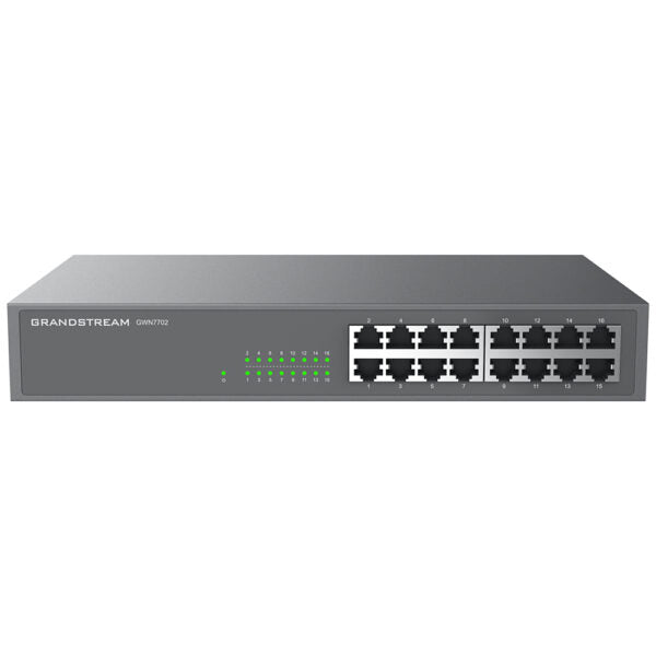 Commutateur réseau non géré Grandstream GWN7702, 16 ports GigE