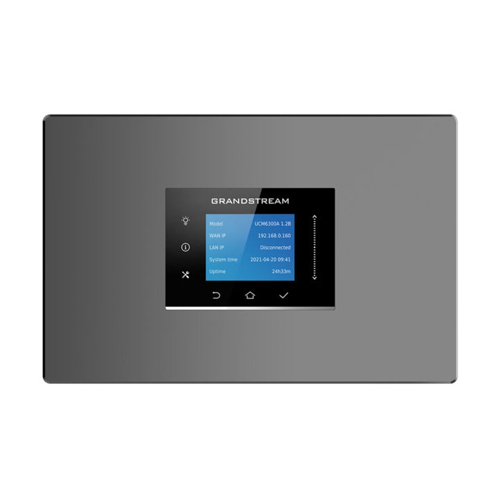 Grandstream UCM6300A PBX Audio 0 FXO 0 FXS