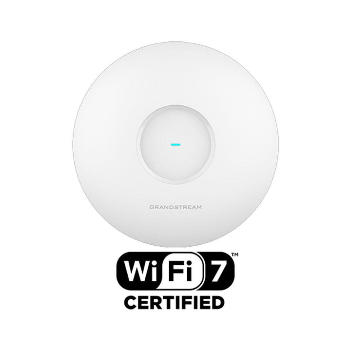 Grandstream GWN7673 Dual-Band Wi-Fi 7 Certified access point front view.