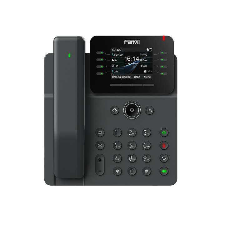 Combiné sans fil Fanvil V62 Pro, téléphone IP PoE dual Gigabit de niveau intermédiaire