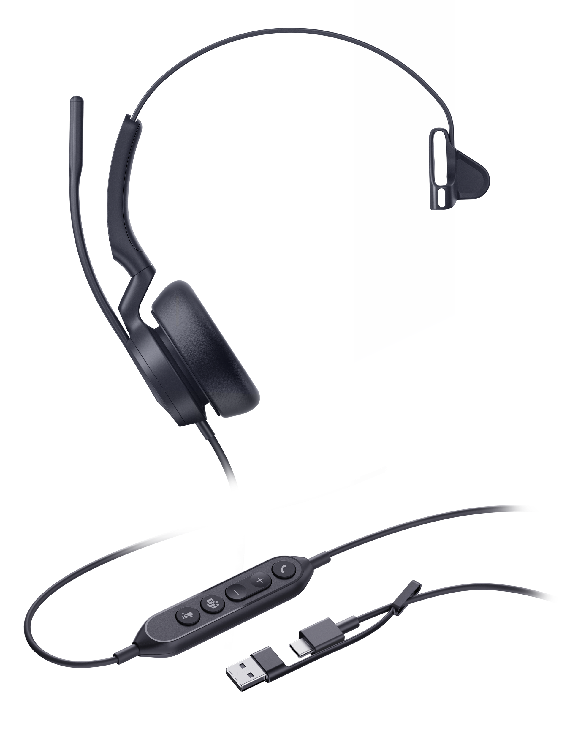 Yealink UH46 Mono Teams USB-C/A – 1308184