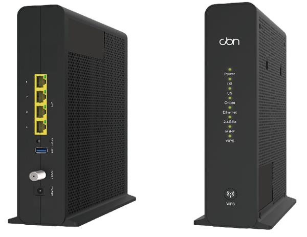 CBN CH8568 DOCSIS 3.1, modem/passerelle câble 32x8 - Neuf, boîte ouverte