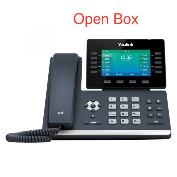 Téléphone IP Yealink SIP-T54W - Neuf dans sa boîte ouverte