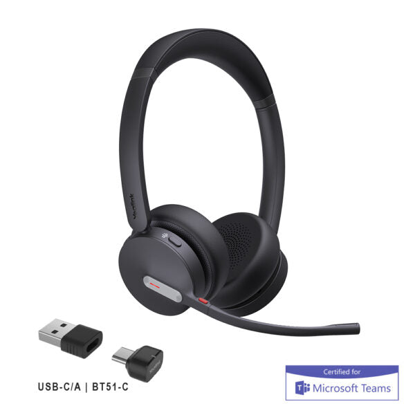 Micro-casque Bluetooth Yealink BH70 Dual Teams USB-C/A 1208703