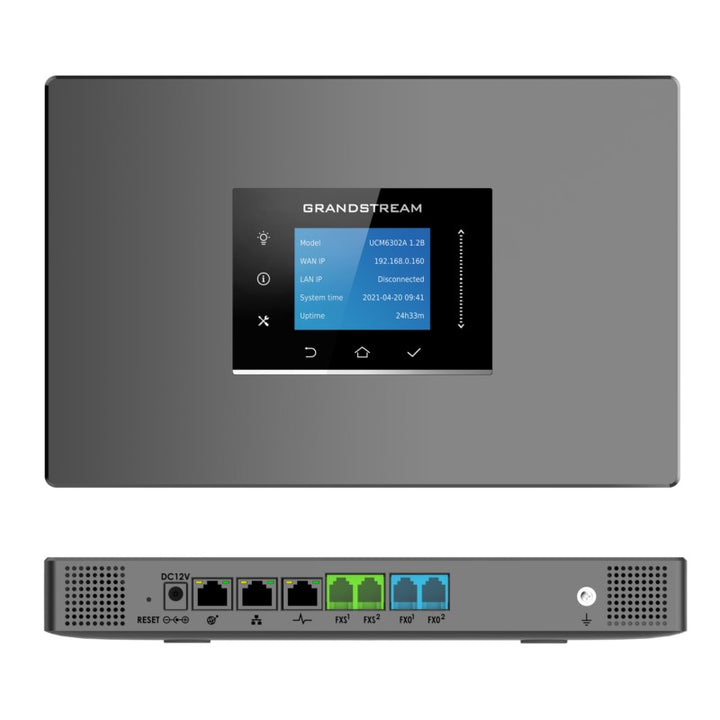 Grandstream UCM6302A PBX Audio 2 FXO 2 FXS