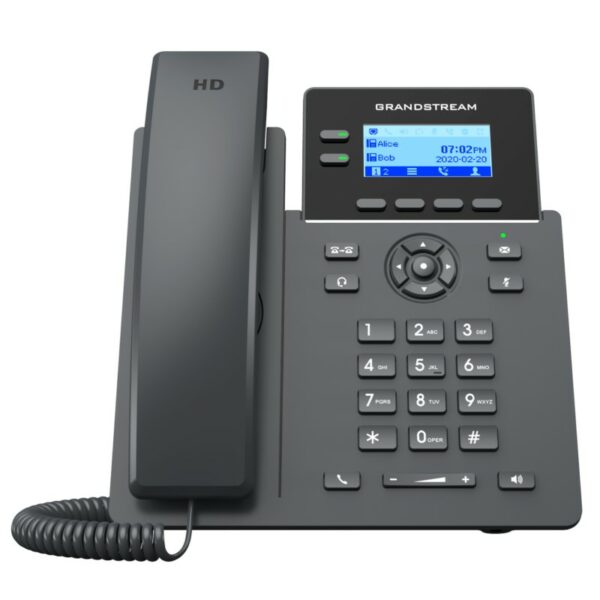 Grandstream GRP2602G 2-Line 4-SIP Carrier Grade IP Phone