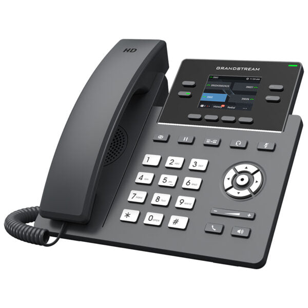 Grandstream GRP2612G 4-Line 2-SIP Carrier-Grade IP Phone, Gigabit Ethernet