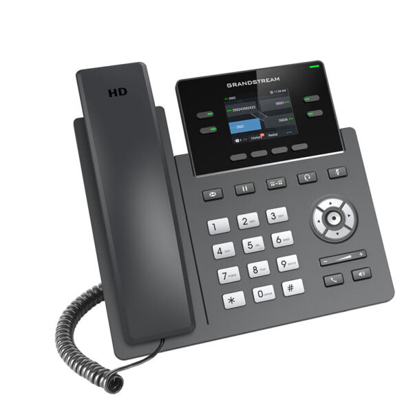 Grandstream GRP2612G 4-Line 2-SIP Carrier-Grade IP Phone, Gigabit Ethernet