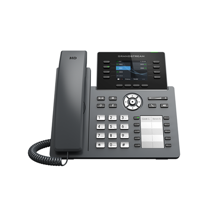 Téléphone IP professionnel de classe opérateur Grandstream GRP2634 à 8 lignes