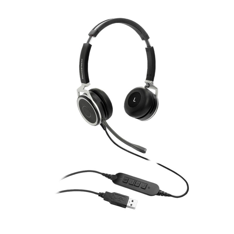 Grandstream GUV3005 HD USB Headsets with Noise Canceling Mic