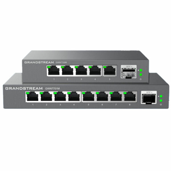 Grandstream GWN7700M Unmanaged 2.5 Multi-Gigabit Switch, 5 x 2.5 GigE, 1 x SFP+