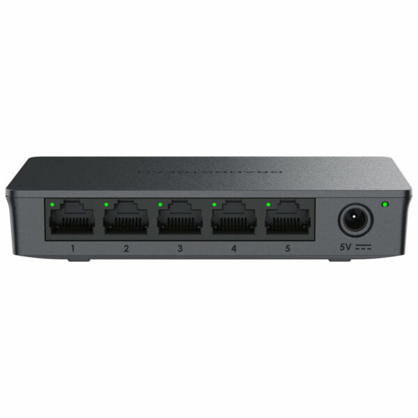 Grandstream GWN7700 Layer 2 Unmanaged Switch, 5 x GigE, Plastic Case