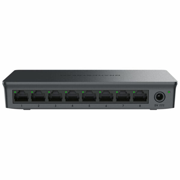 Grandstream GWN7701 Layer 2 Unmanaged Switch, 8 x GigE, Plastic Case