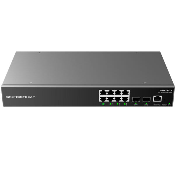 Commutateur réseau PoE géré de couche 2+ d'entreprise Grandstream GWN7801P