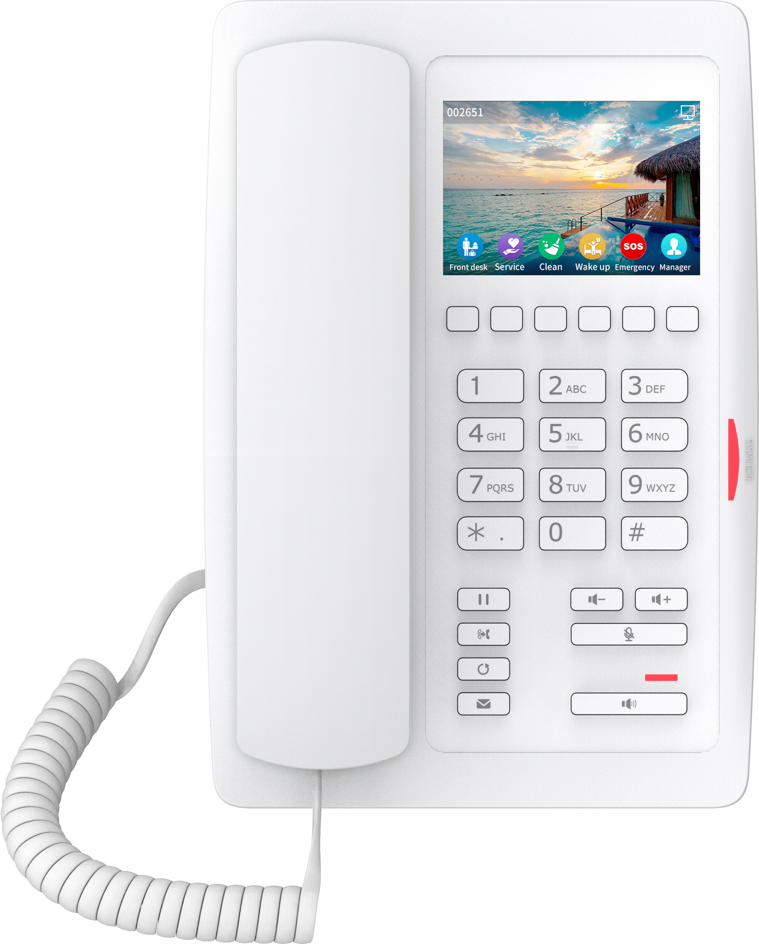 Fanvil H5W WiFi Hotel Phone in White