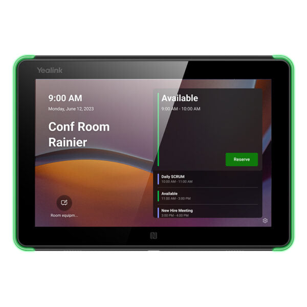 Yealink Roompanel E2 Panneau de planification tout-en-un pour salle de réunion – 1303172