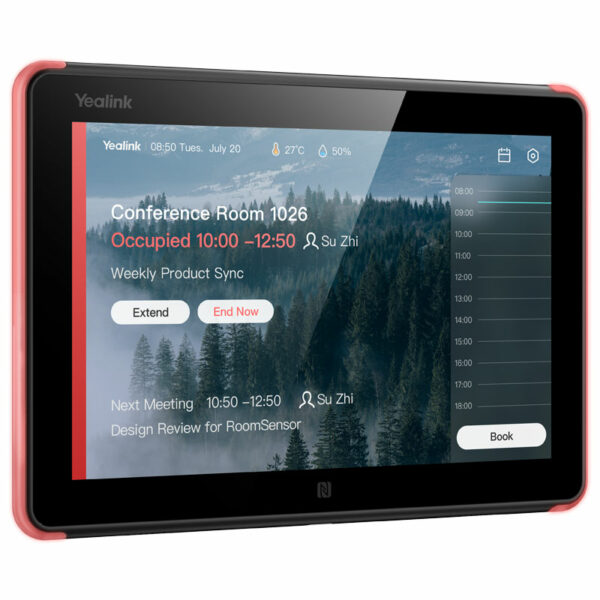 Yealink Roompanel E2 All-In-One Meeting Room Scheduling Panel– 1303172