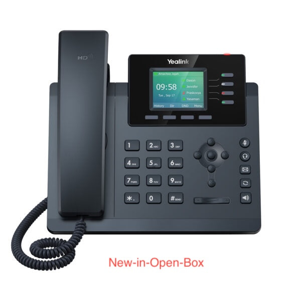 Téléphone VoIP Yealink SIP-T34W 4 lignes PoE (Neuf dans une boîte ouverte)