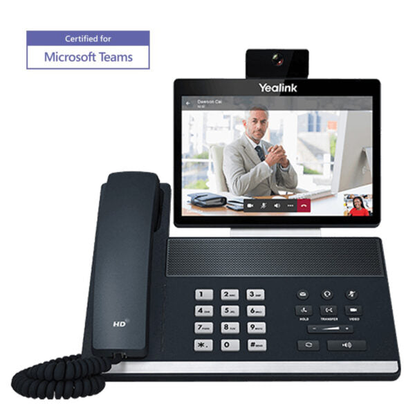 Téléphone vidéo Yealink SIP-VP59 TEAMS, alimentation non incluse