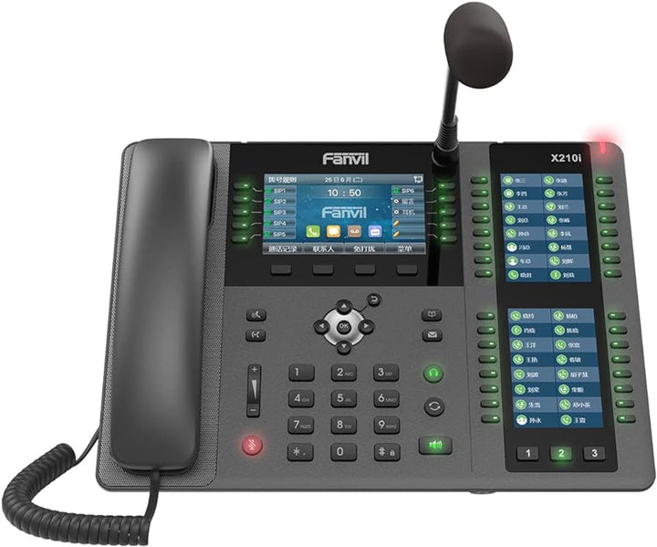 Téléphone de console de radiomessagerie Fanvil X210i -V2