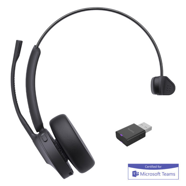 Yealink WH64 Hybrid Mono Teams-DECT & Bluetooth Hybrid Wireless Technology