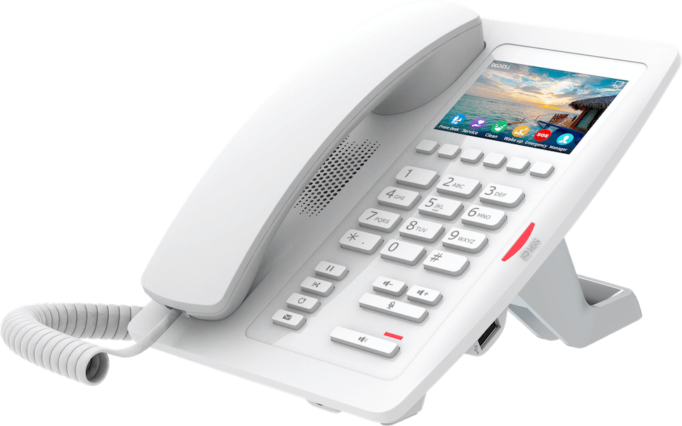 Fanvil H5W WiFi Hotel Phone in White