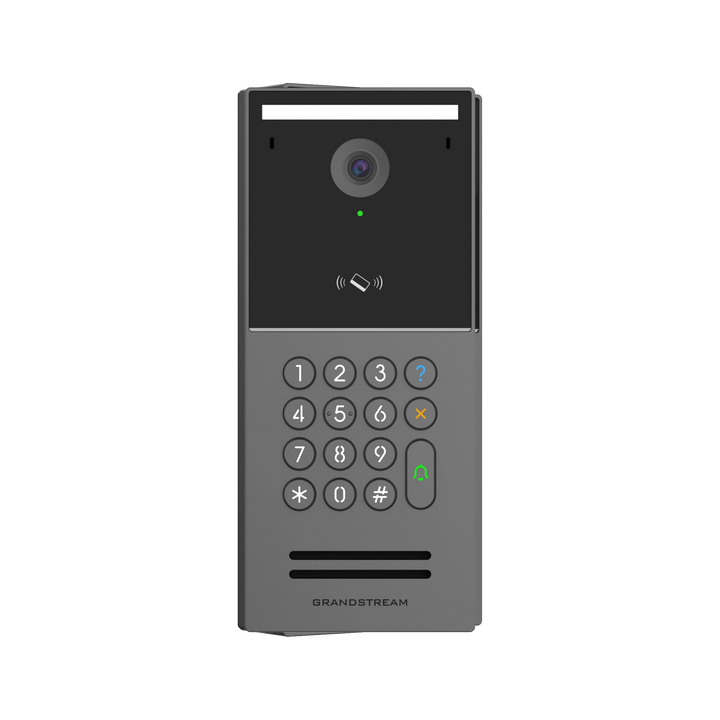 Grandstream GDS3727 Smart IP Video Door Station with Keypad and Wi-Fi.