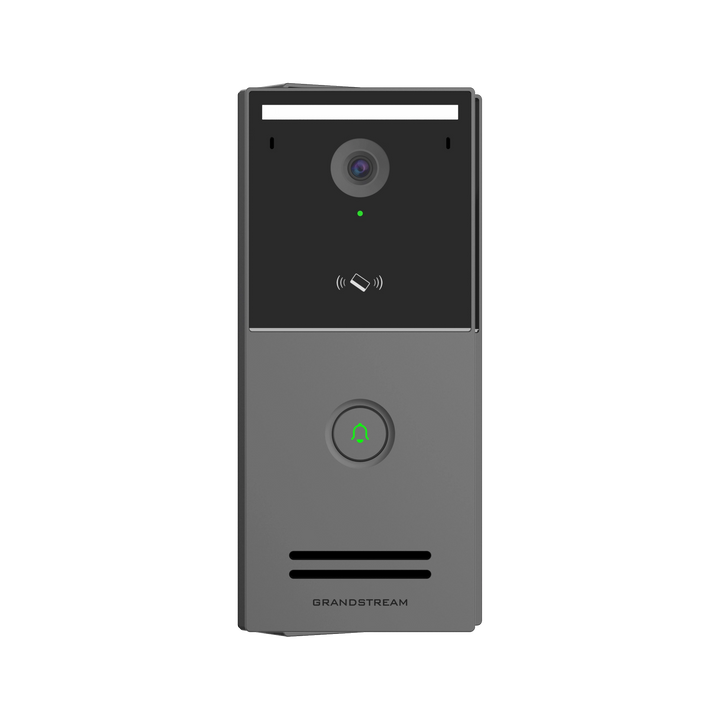 Grandstream GDS3726 IP video door station from Voicedepot, featuring 1080p HD surveillance, metal vandal-resistant housing, and integrated RFID for secure B2B access control.