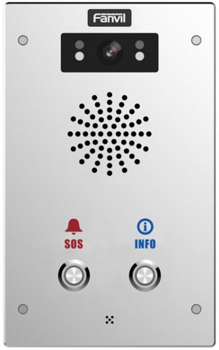 Interphone vidéo SIP extérieur Fanvil i16SV-02P