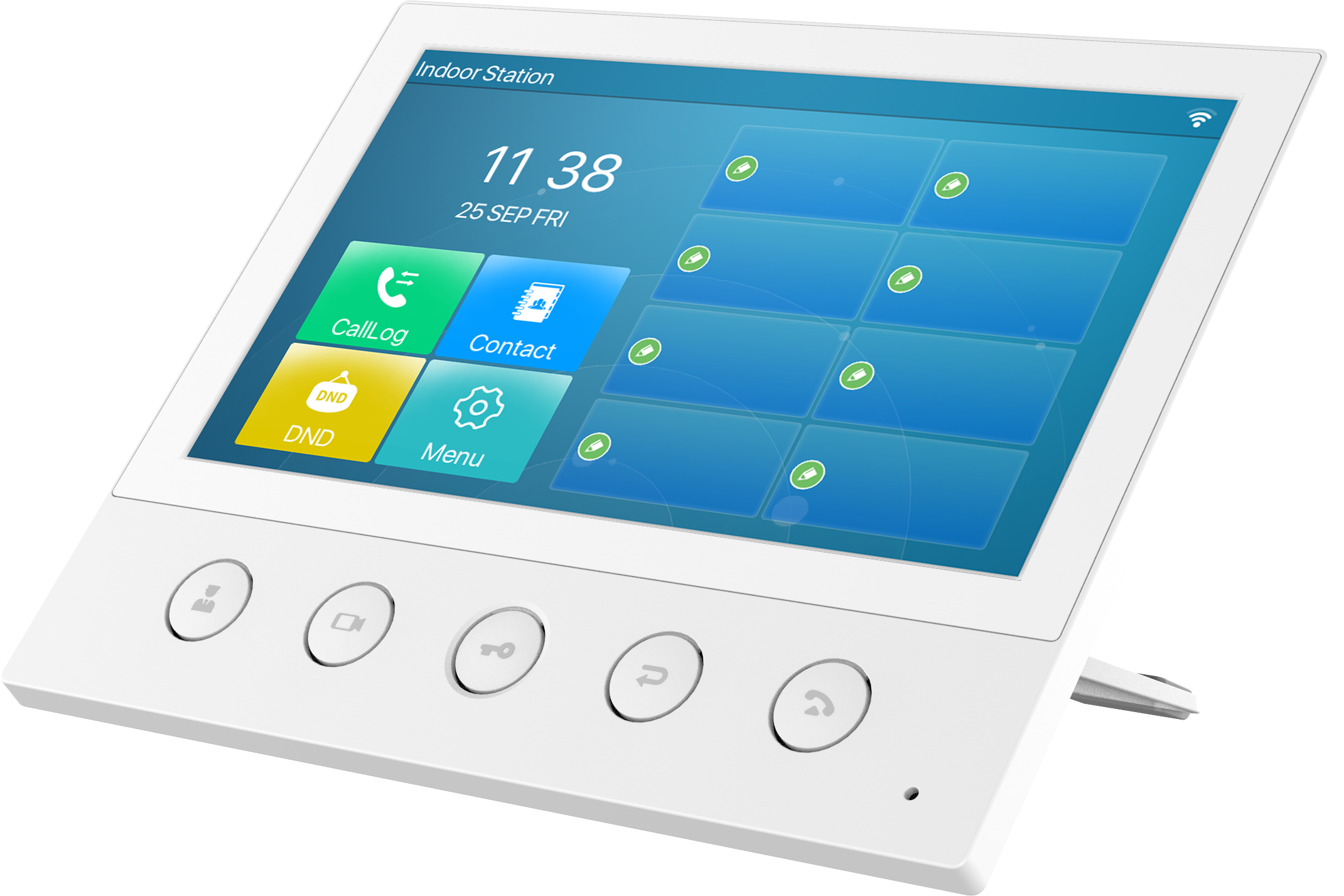 Fanvil i53W SIP Indoor Door Phone and Intercom Station with touchscreen