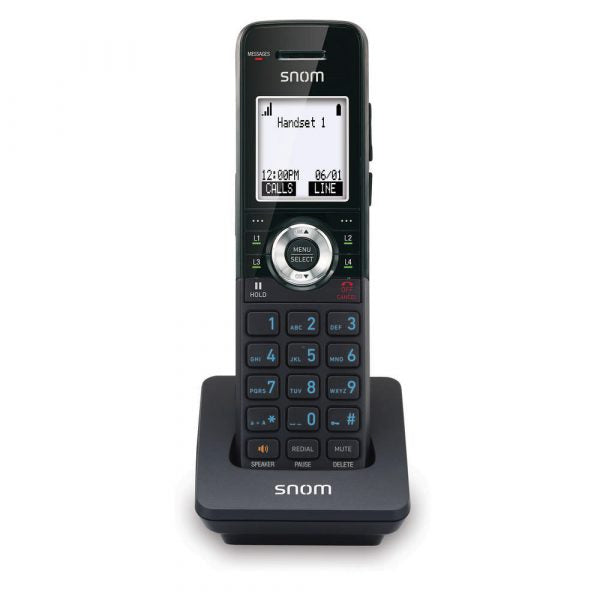 Combiné SIP DECT Snom M10 KLE 4 lignes - Nécessite une base M100 KLE