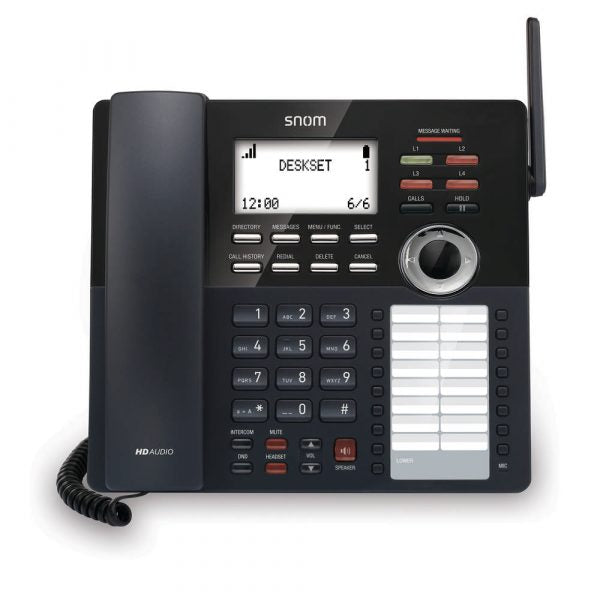 Snom M18 KLE – Poste DECT 4 lignes SIP