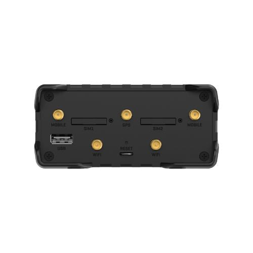 Teltonika RUT956 industrial 4G LTE cellular router with dual SIM and auto-failover.