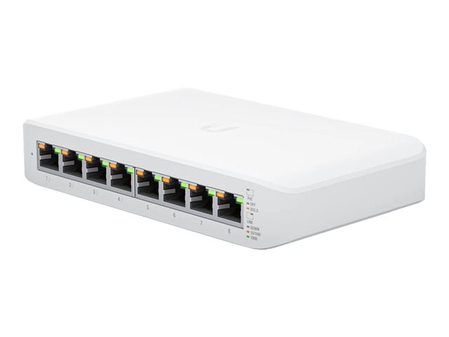 Ubiquiti UniFi Switch Lite USW-Lite-8-POE 8-Port Managed Gigabit PoE+ Switch
