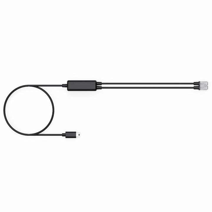 Yealink Telephone Cable featuring Mini-USB to RJ9 4-pin connectors for WH63/WH64/WH68 series headsets.