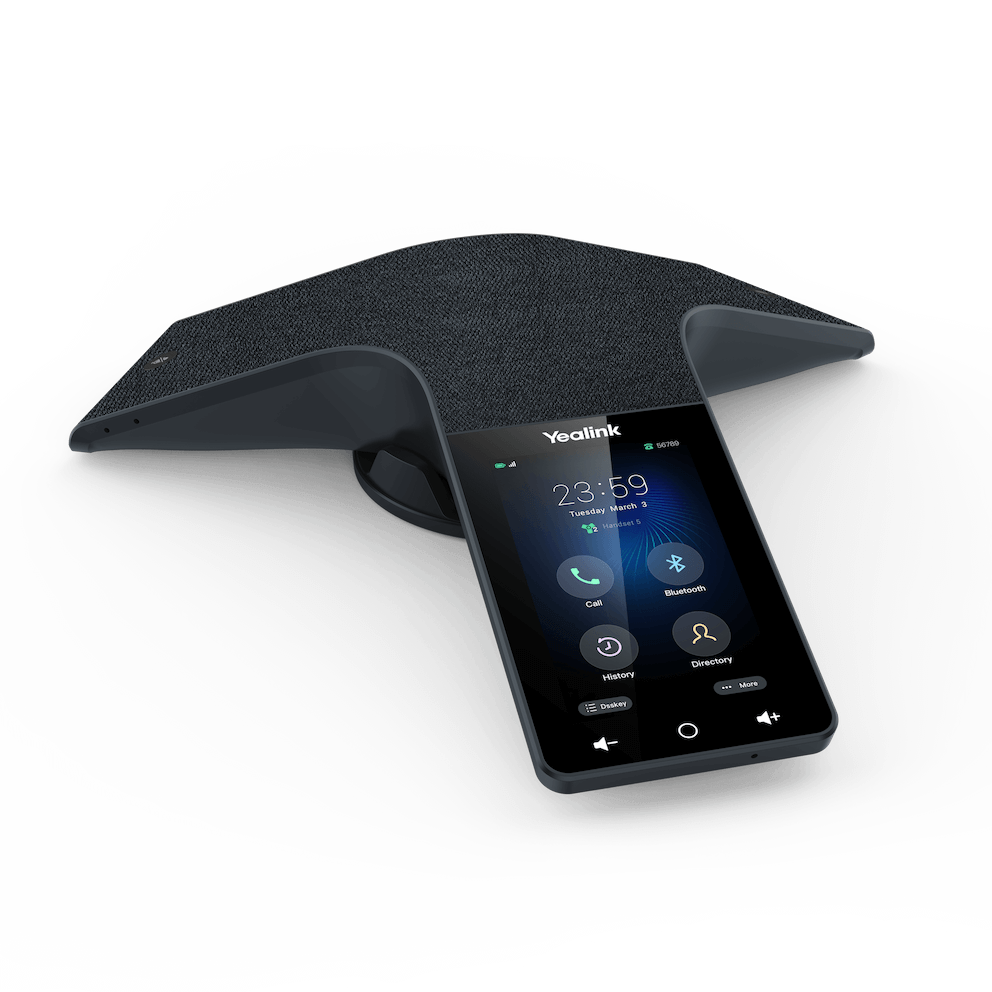 Yealink CP935W with HD voice and Yealink Noise Proof Technology.