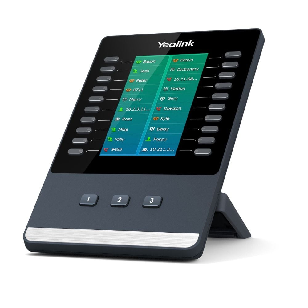 Yealink EXP50 color-screen expansion module for T53, T54W, T57W, T58A IP phones