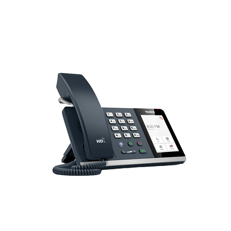 Yealink MP54 Microsoft Teams desk phone with 4-inch touch screen and HD audio