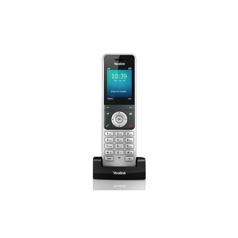 Yealink W56H DECT wireless handset with 2.4-inch color screen, HD audio, and long battery life