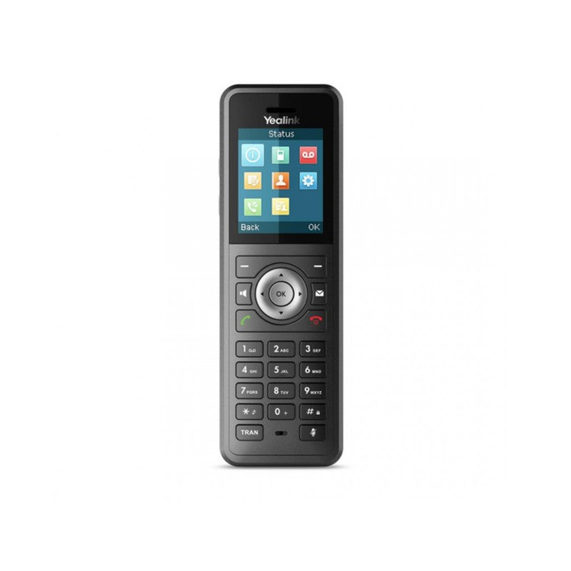 Yealink W59R rugged DECT wireless handset with IP67 rating, vibration alarm, and Bluetooth connectivity