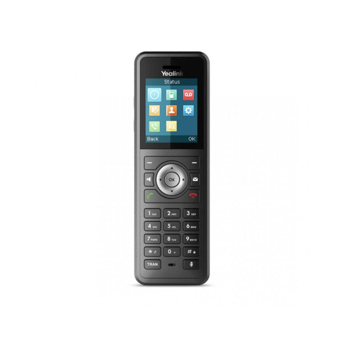 Yealink W59R rugged DECT wireless handset with IP67 rating, vibration alarm, and Bluetooth connectivity