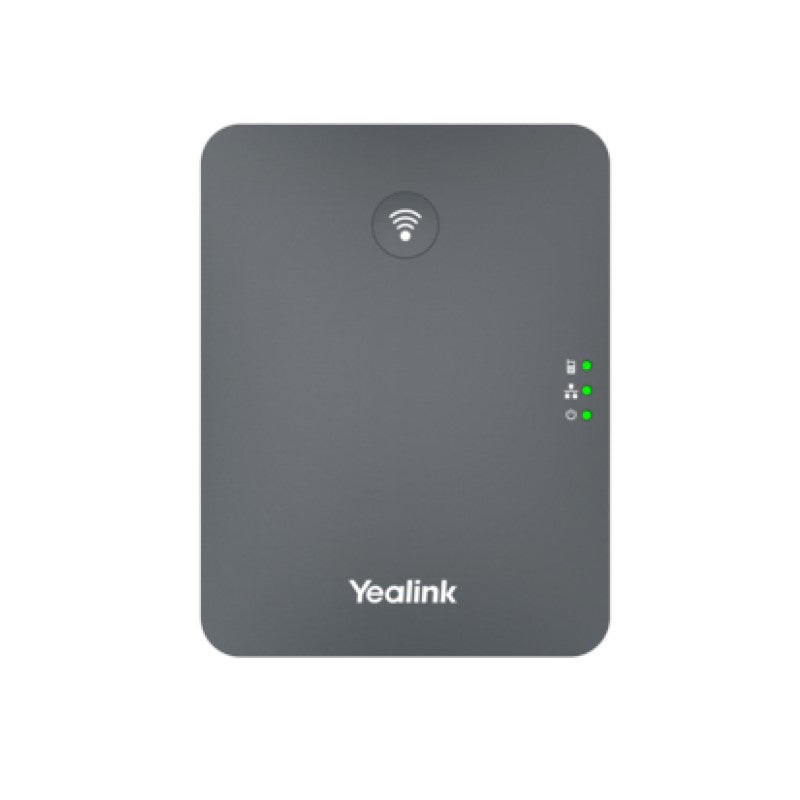 Yealink W70B DECT IP base station for up to 10 handsets and 20 calls with advanced security and HD audio