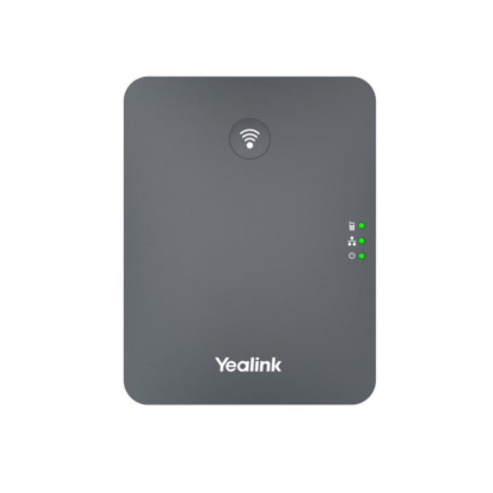 Yealink W70B DECT IP base station for up to 10 handsets and 20 calls with advanced security and HD audio