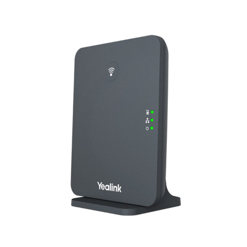 Yealink W70B DECT IP base station for up to 10 handsets and 20 calls with advanced security and HD audio
