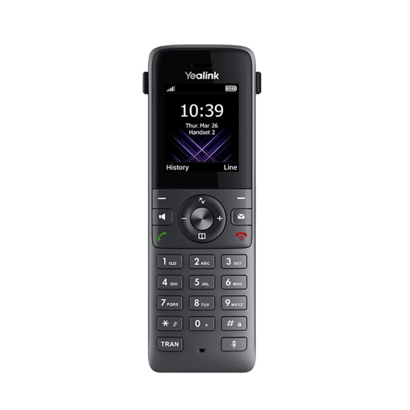Yealink W73H wireless DECT handset with HD audio, long battery life, and compact design