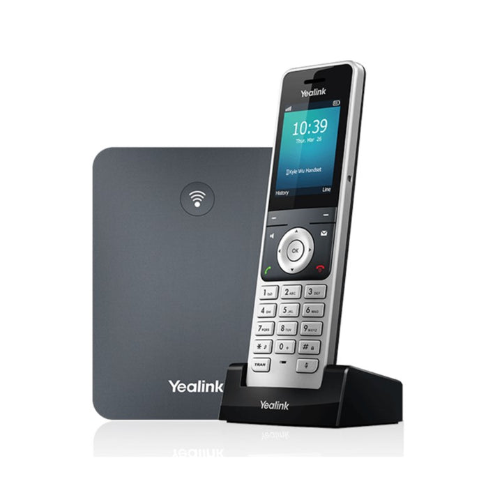 Yealink W76P SIP cordless phone system with DECT base station W70B and W56H wireless handset