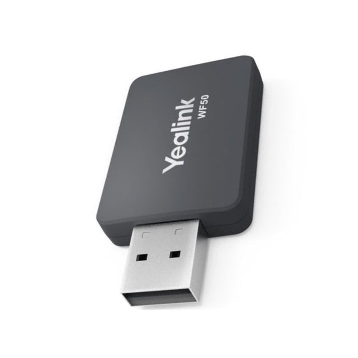 Yealink WF50 provides dual band, high-speed, flexible wireless connectivity for a wide range of compatible Yealink IP phones. 