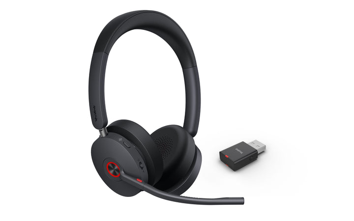 Yealink WH68 Teams certified DECT and Bluetooth hybrid wireless headset – model 1208714